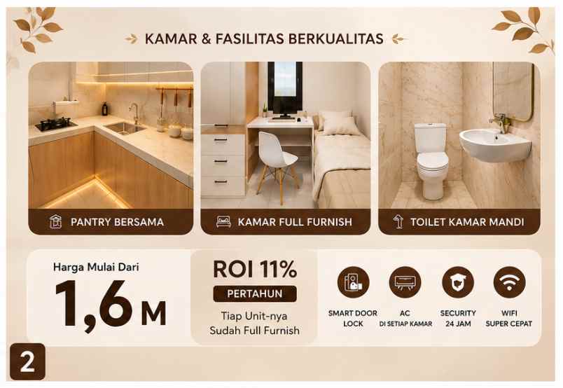 dijual kost komplek caringin regency 2
