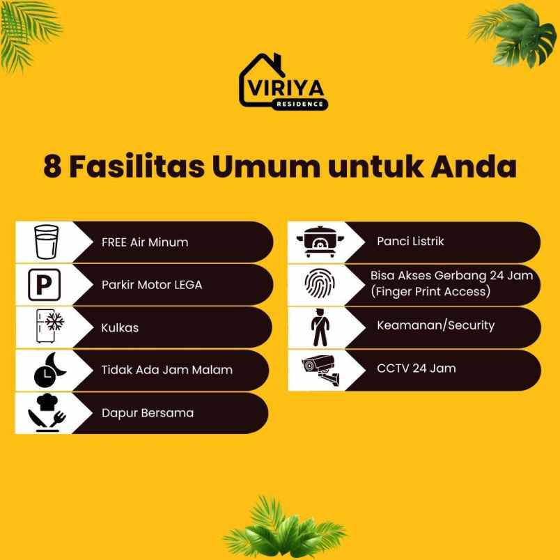dijual kost kost viriya residence