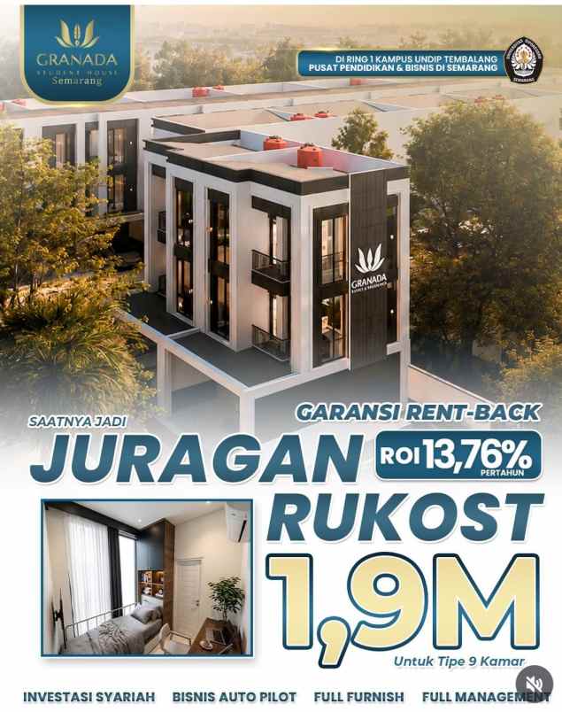 dijual kost tembalang