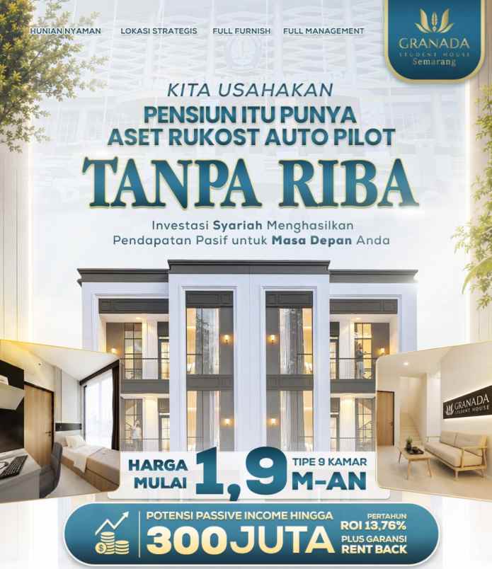 dijual kost tembalang