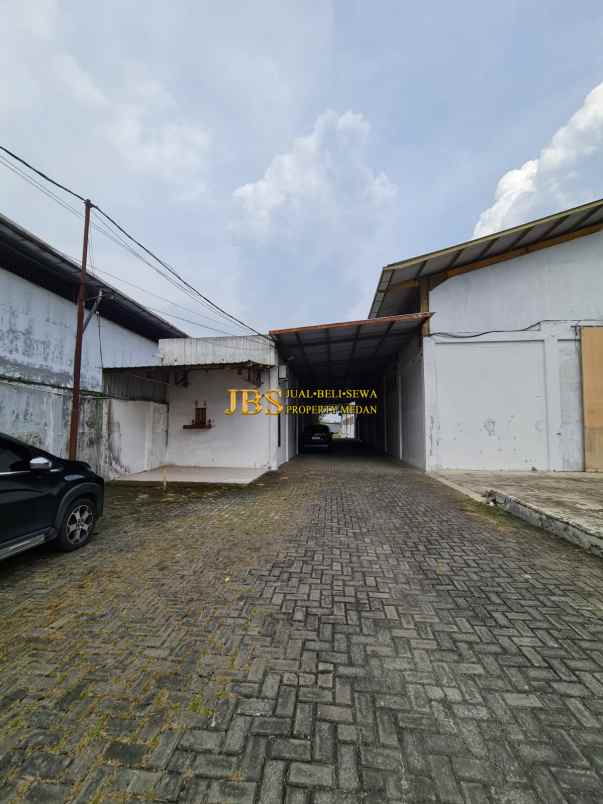dijual ruko gudang kantor jalan medan binjai km 13 5