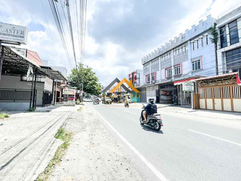 dijual ruko gudang kantor jalan menteng raya medan