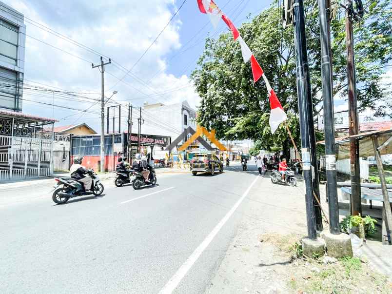 dijual ruko gudang kantor jalan menteng raya medan