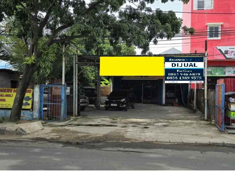 dijual ruko gudang kantor jalan moh toha