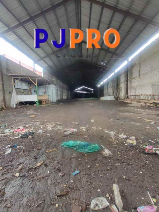 dijual ruko gudang kantor jalan raya kampung bogor