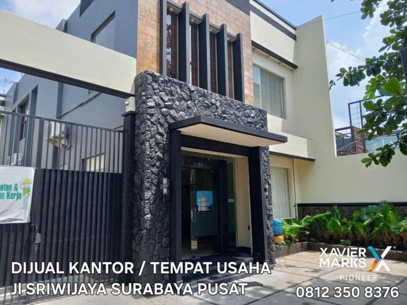 dijual ruko gudang kantor jalan sriwijaya surabaya pusat