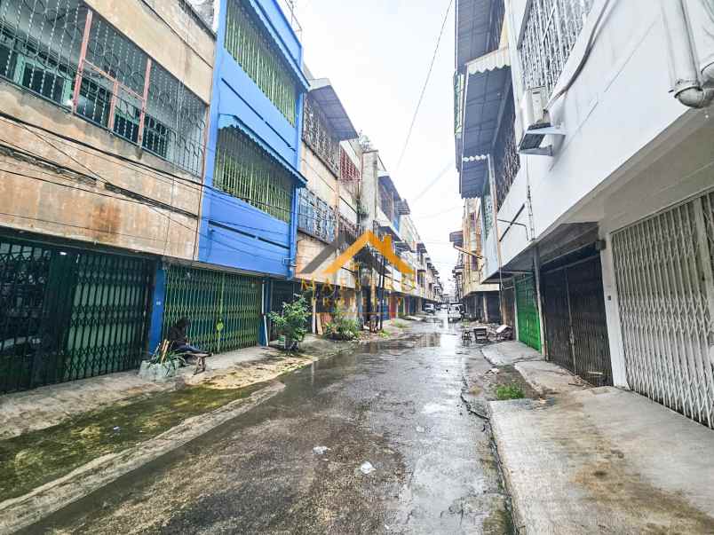 dijual ruko gudang kantor jalan sutomo baru medan