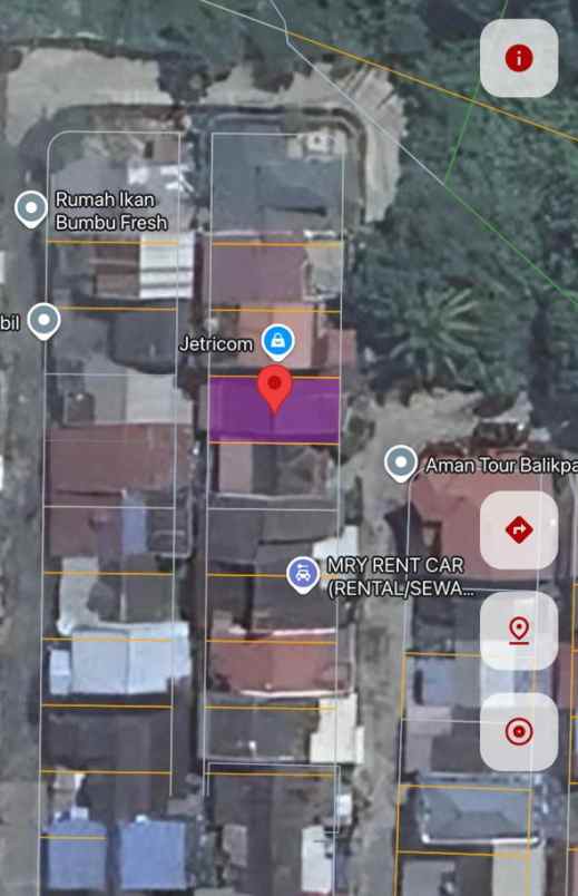 dijual ruko gudang kantor komplek ruko balikpapan