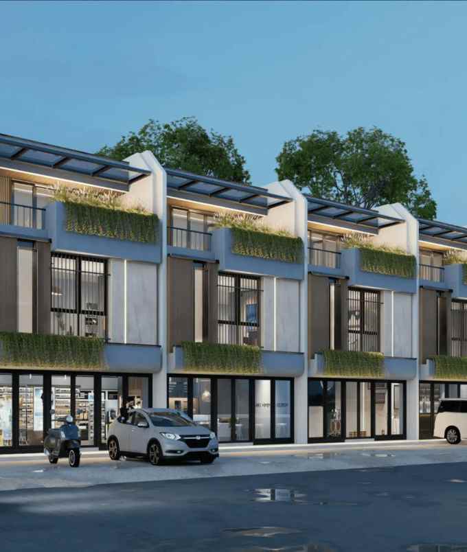 dijual ruko gudang kantor melville central manyar