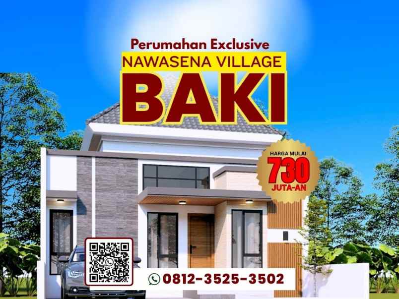 dijual rumah baki sukoharjo