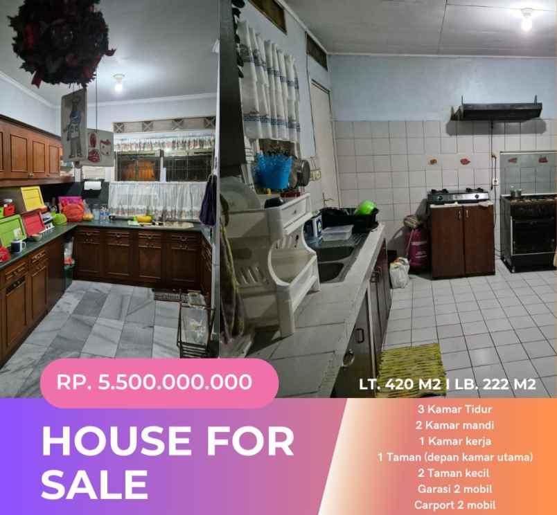 dijual rumah bintaro sektor 8