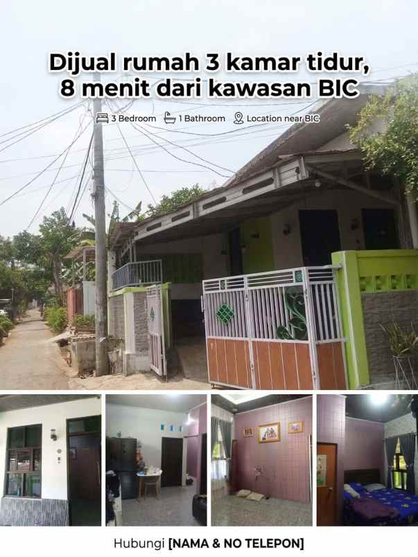 dijual rumah bungursari