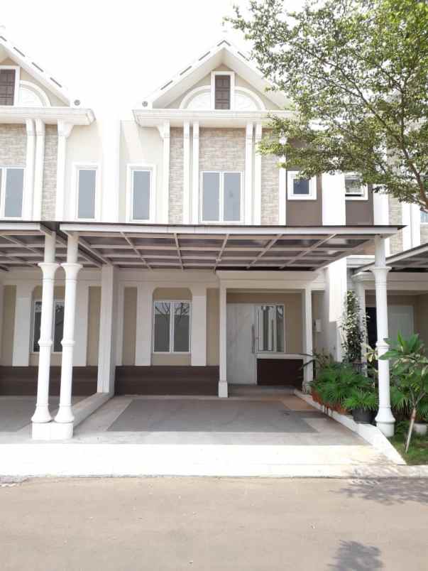 dijual rumah cluster thames jgc jakarta