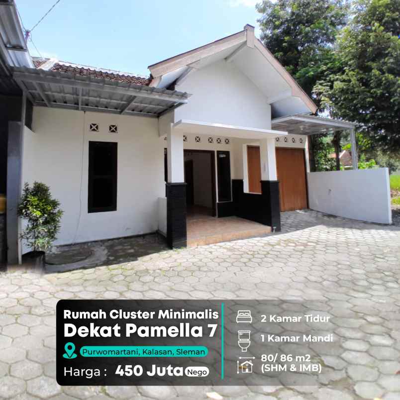 dijual rumah dekat pamella 7