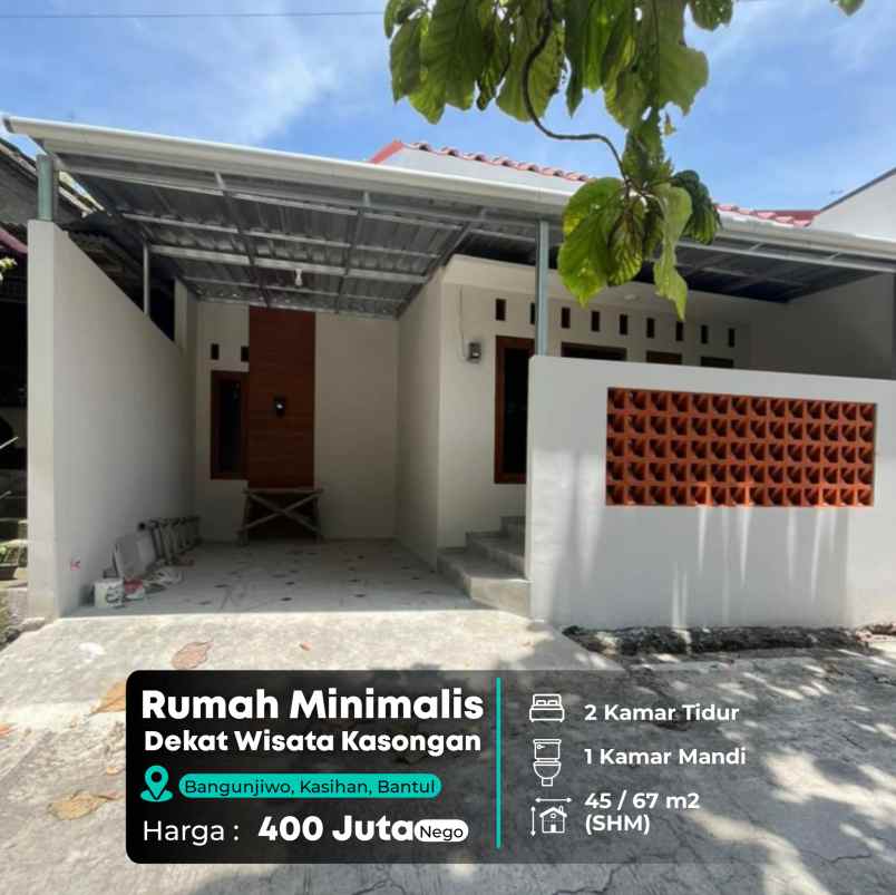 dijual rumah dekat wisata lasont