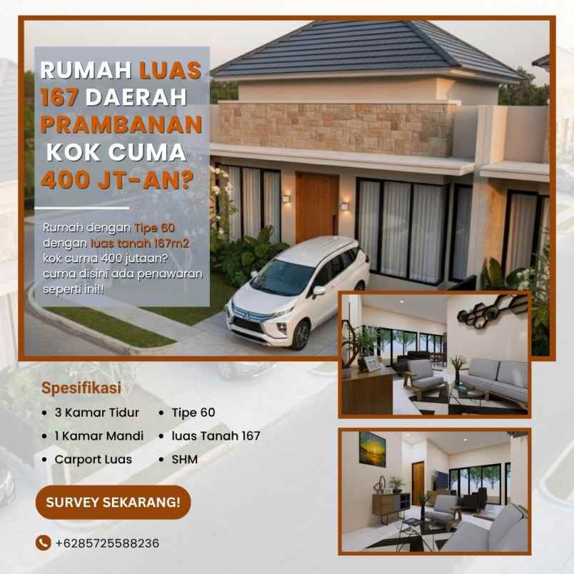 dijual rumah dusun i