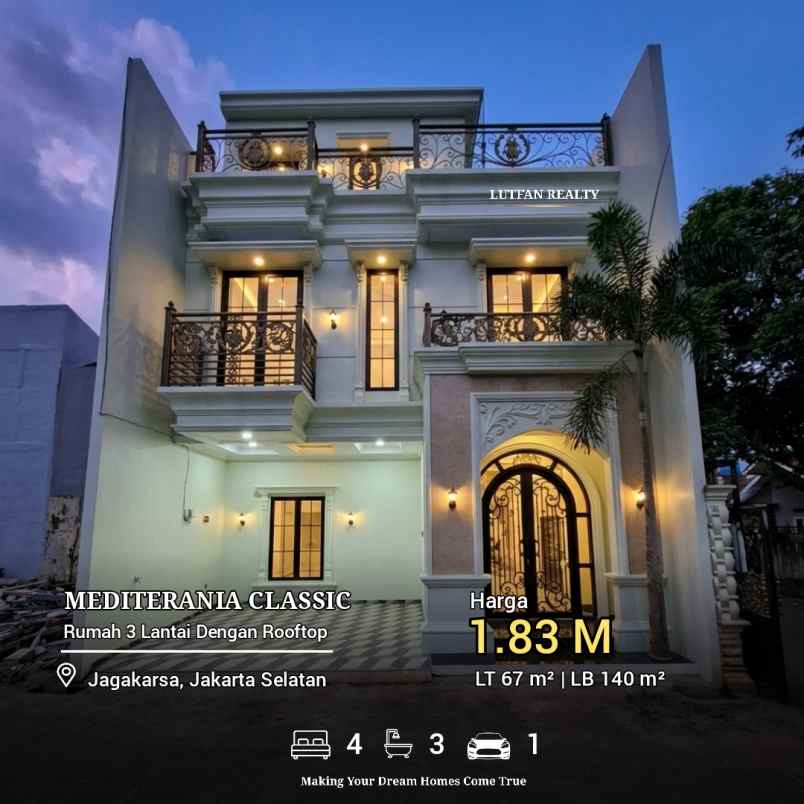 dijual rumah jagakarsa