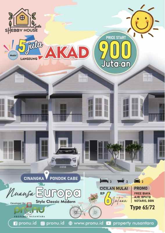 Exclusive Private Townhouse Modern Classic Selatan Jakarta