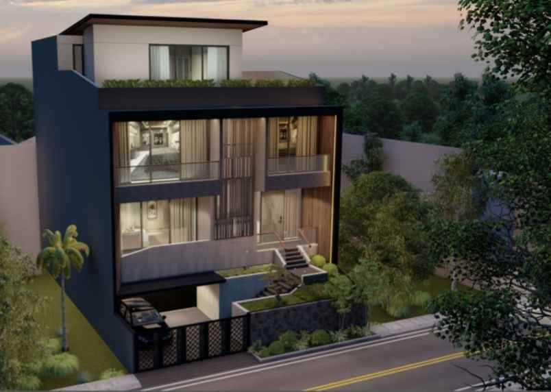dijual rumah jalan golf avenue