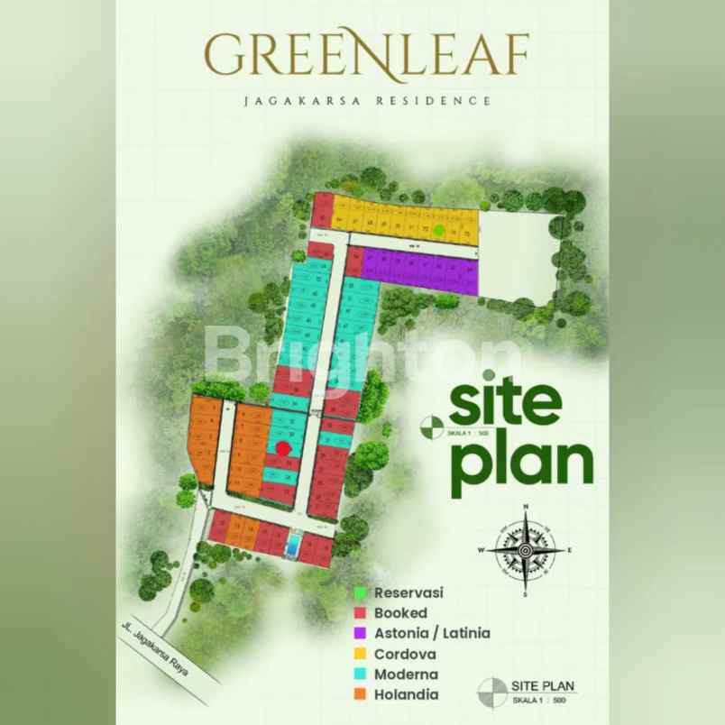 dijual rumah jalan jagakarsa raya