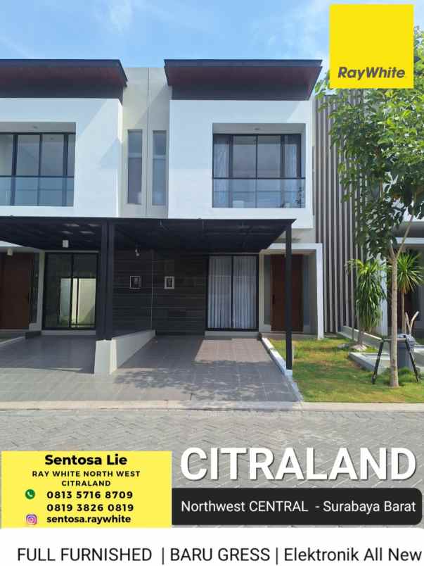 dijual rumah jalan northwest central