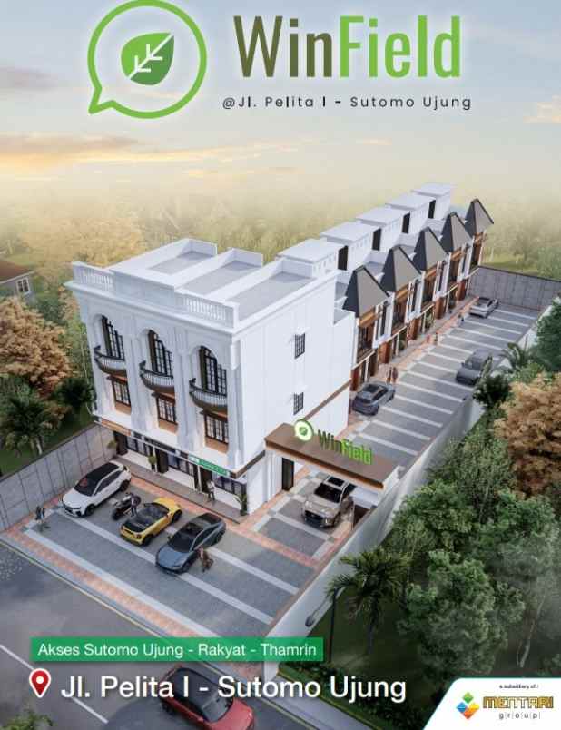 dijual rumah jalan pelita 1 sutomo