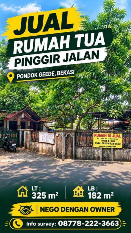 dijual rumah jatimakmur