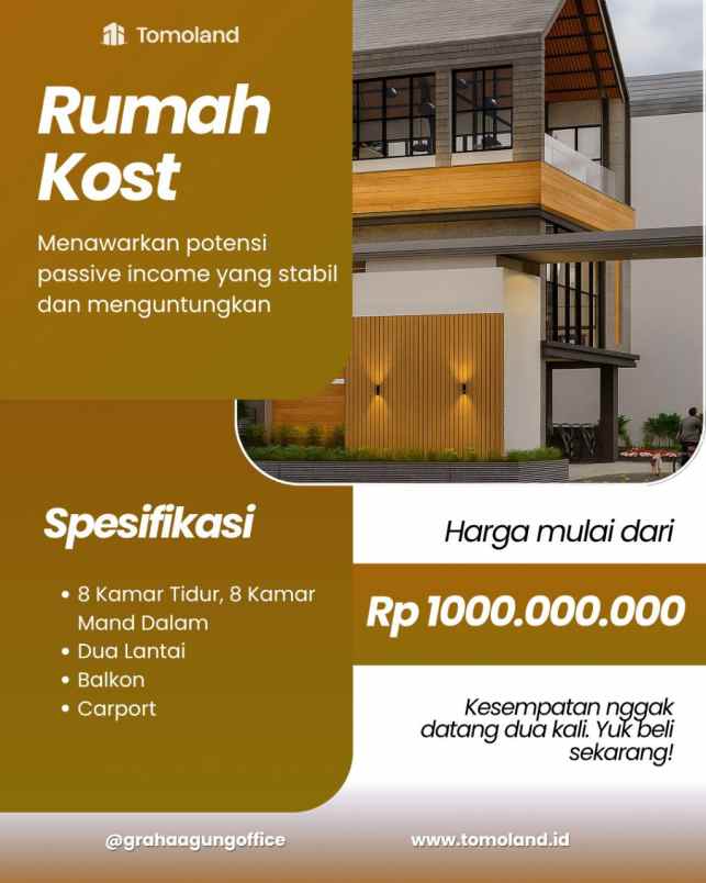 dijual rumah jl chili jl perum joyo