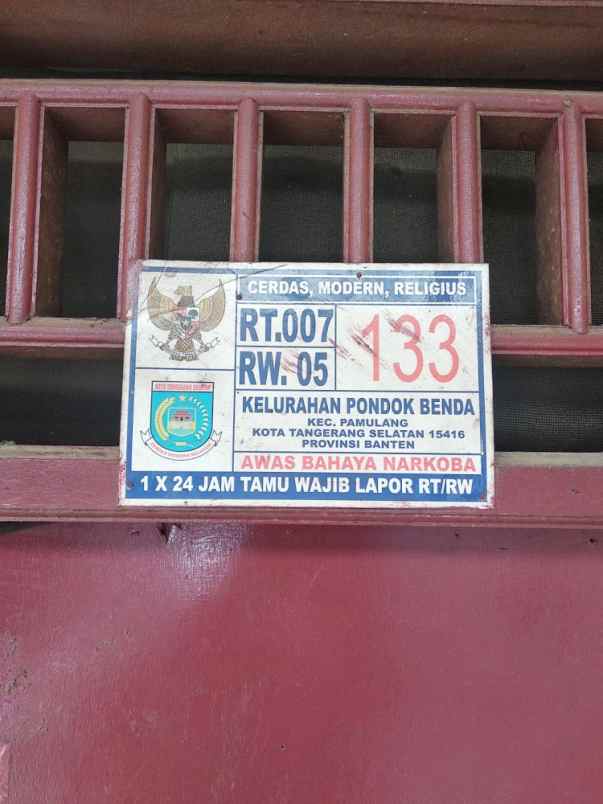 dijual rumah jl swadaya 4 rt 07 rw 05