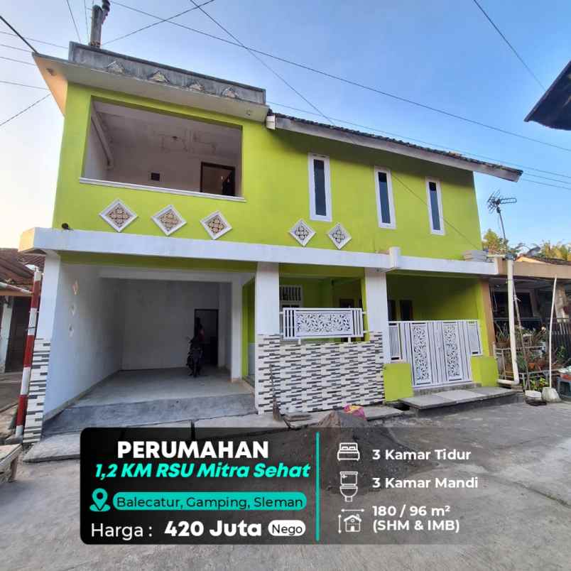 dijual rumah jl wates km 9