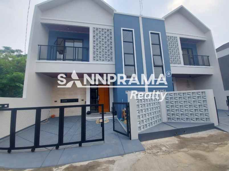 dijual rumah jln samudera rangkapan