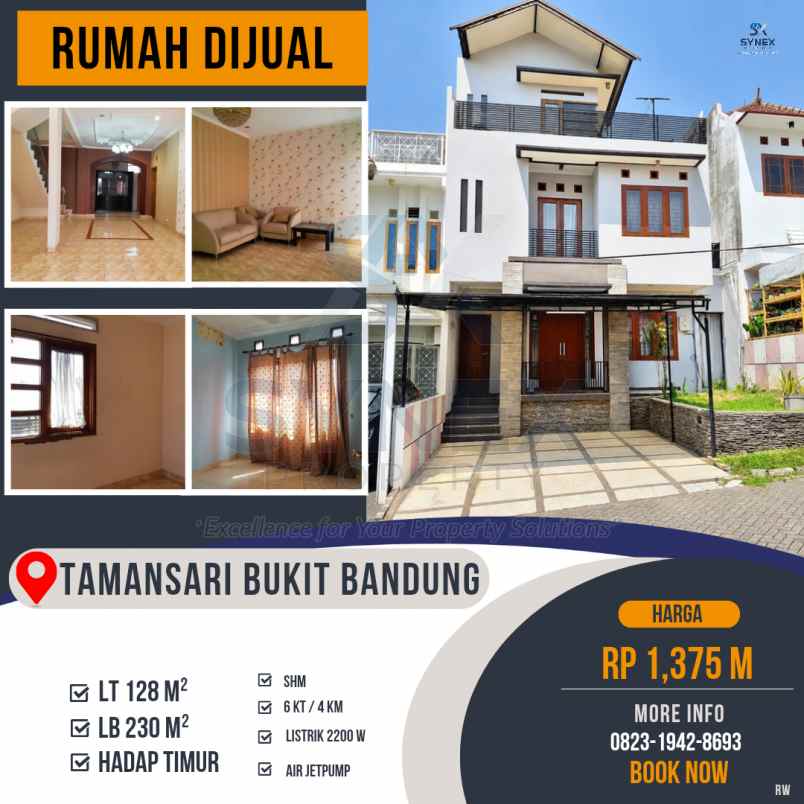 dijual rumah komplek tamansari bukit