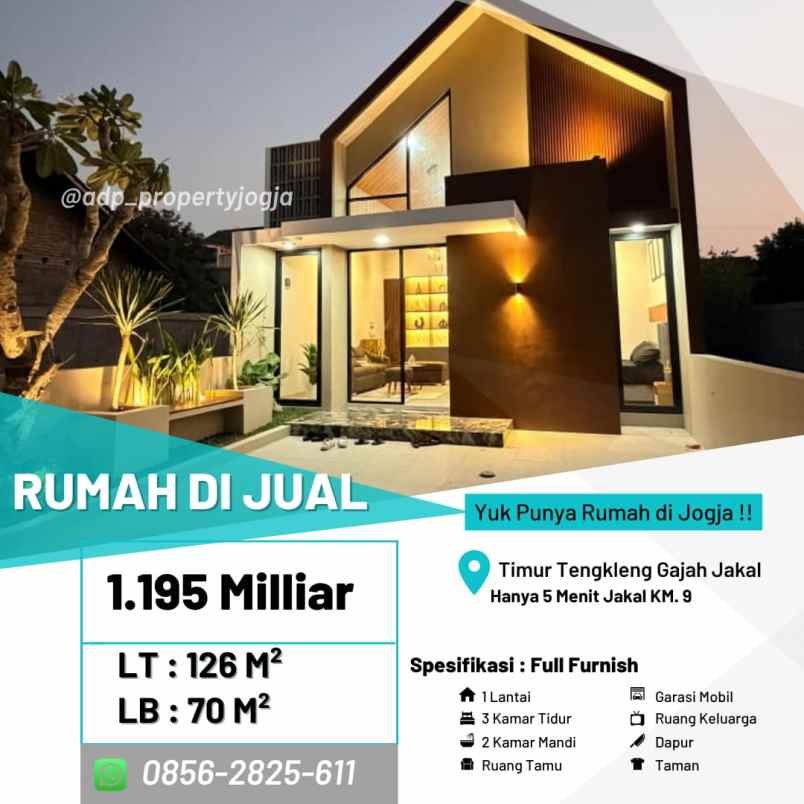 dijual rumah minomartani ngaglik sleman