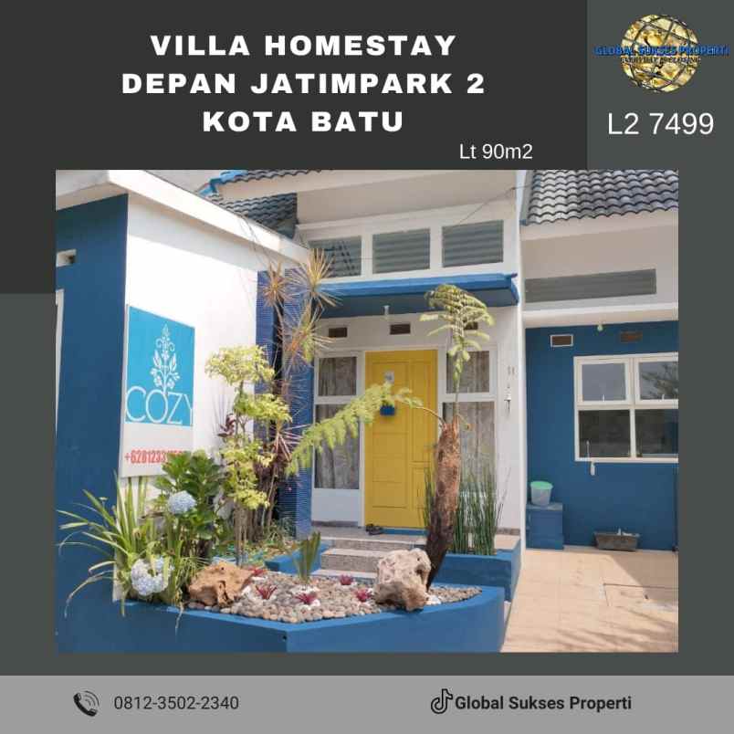 Villa Homestay Murah Strategis Di Depan Jatim Park 2 Kota Batu