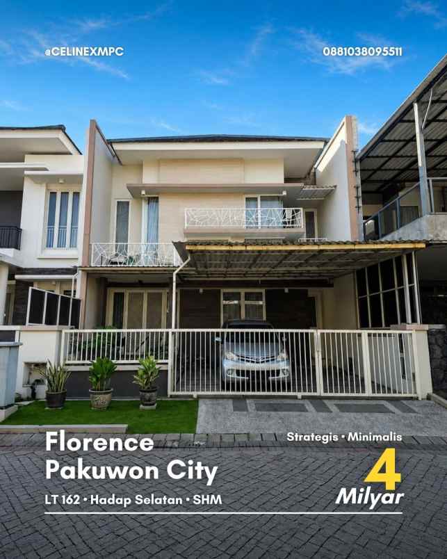 dijual rumah pakuwon city