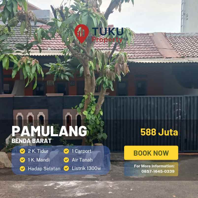dijual rumah pamulang hill pondok benda