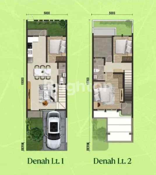 dijual rumah podomoro golf view gunung