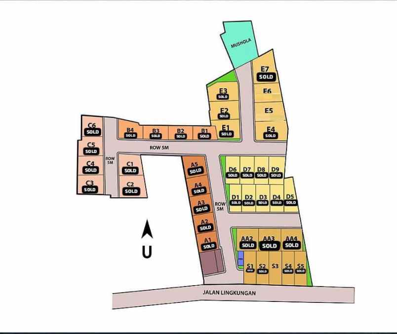 dijual rumah pondok jaya