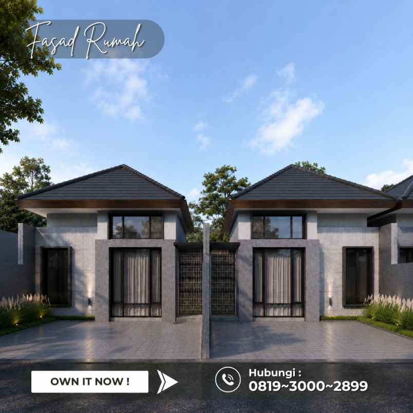 dijual rumah rumah gading residen