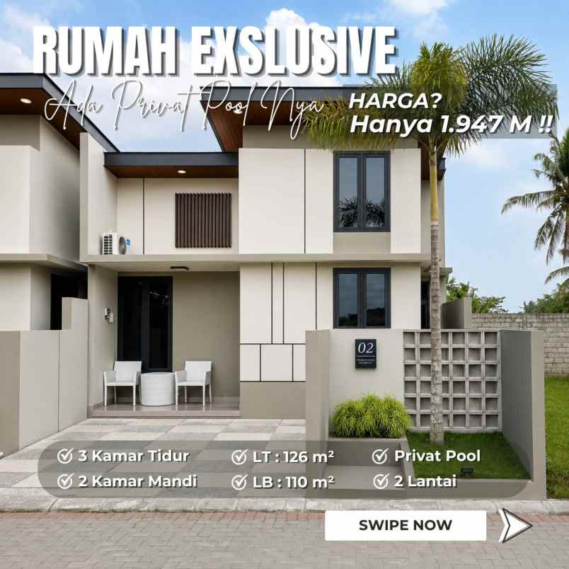 dijual rumah rumah prabawangsa jakal