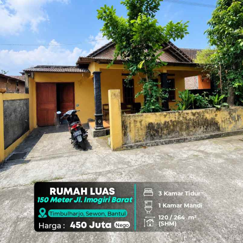 dijual rumah sewon