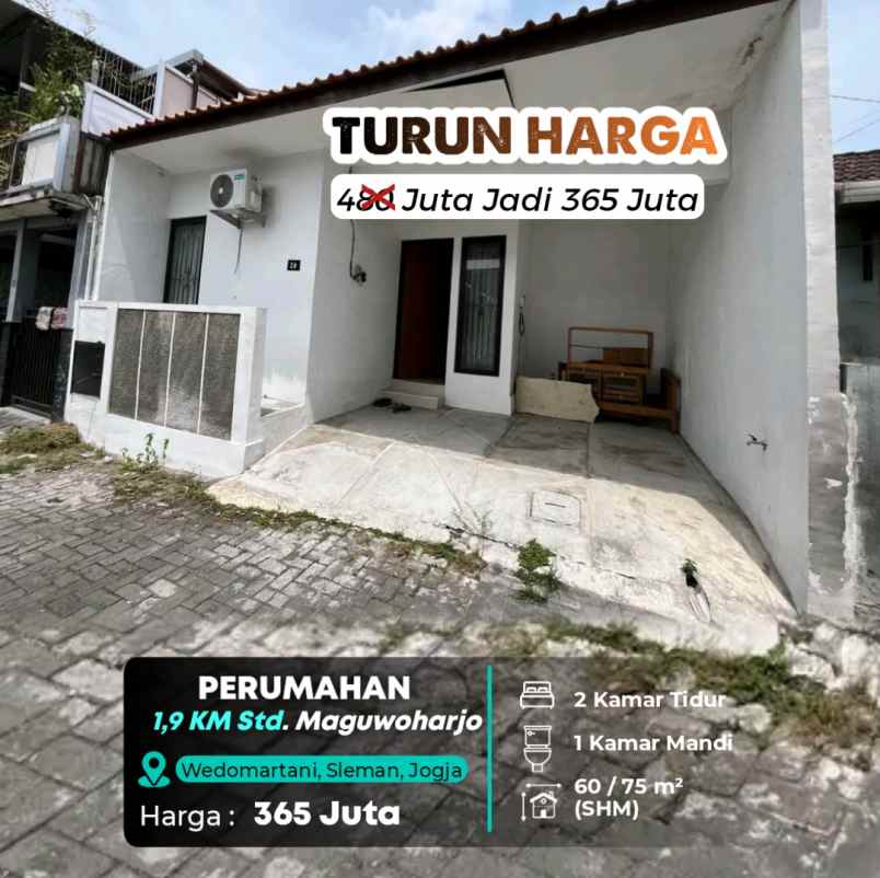 dijual rumah stadion maguwoharjo