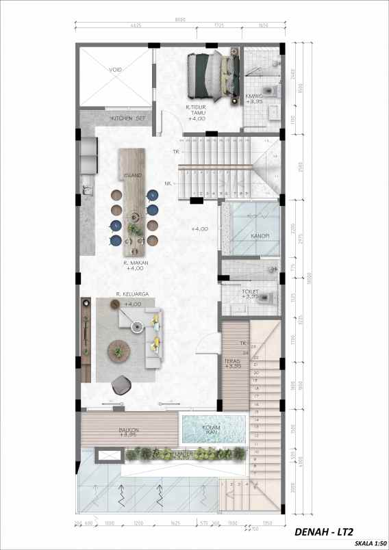 dijual rumah taman permata buana