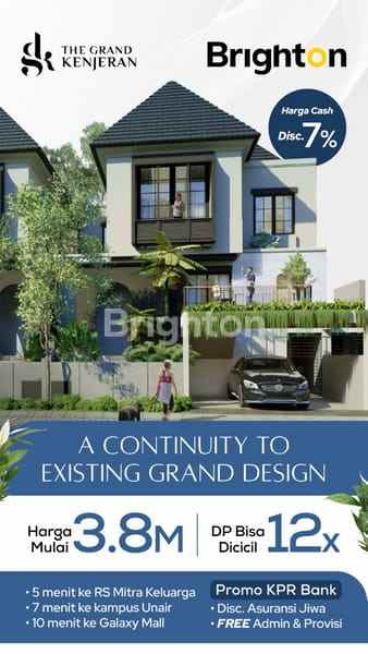 dijual rumah the grand kenjeran
