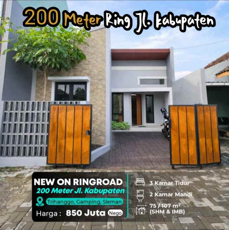 dijual rumah trihanggo