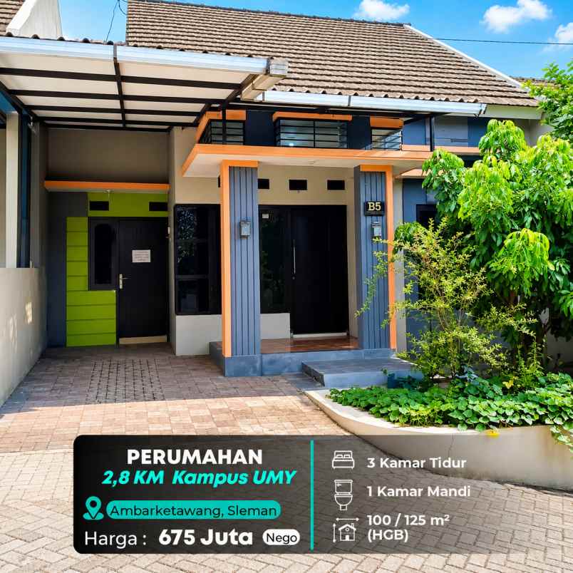 dijual rumah umy