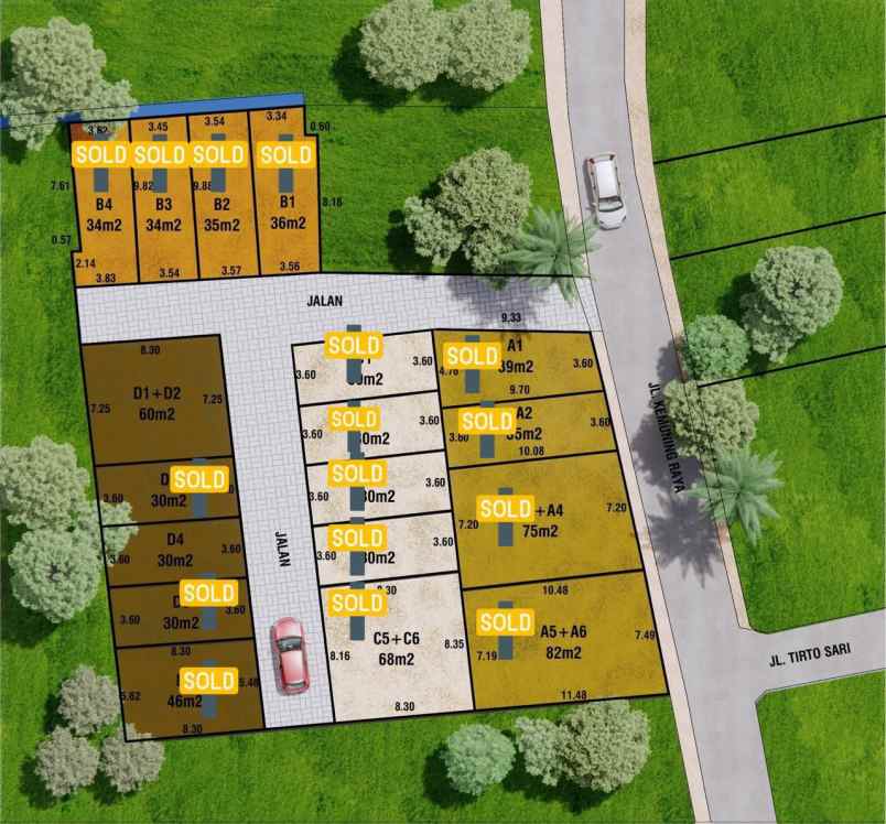 dijual rumah utan kayu utara matraman