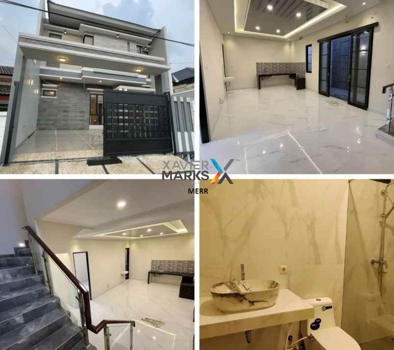 dijual rumah wisma permai barat