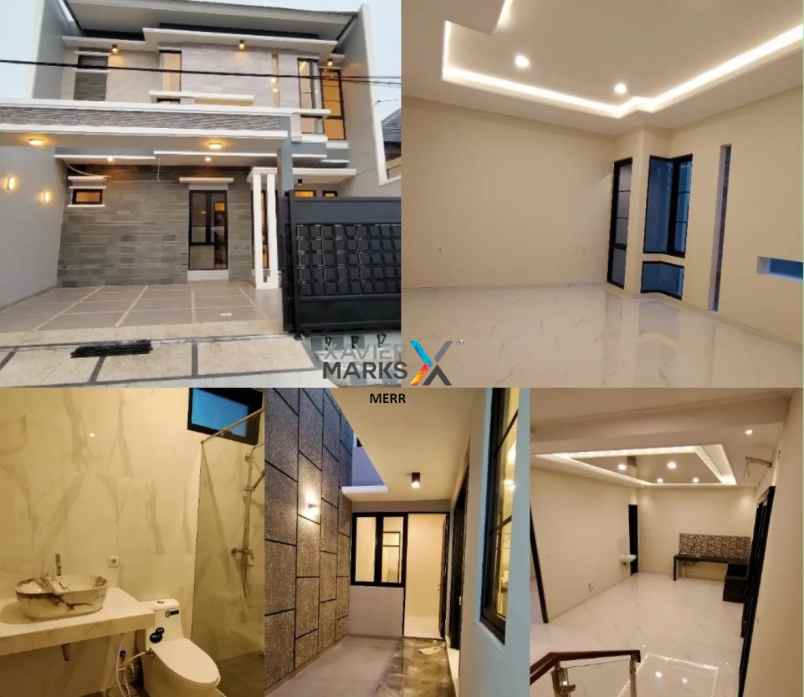 dijual rumah wisma permai barat