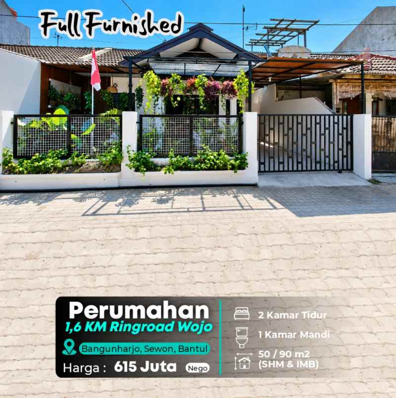 dijual rumah wojo